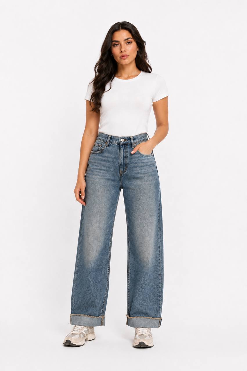 CLEO CUFF JEANS
