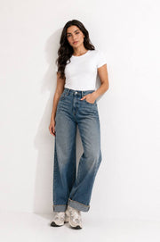 CLEO CUFF JEANS