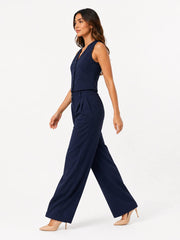 VELORA WIDE PANTS – NAVY