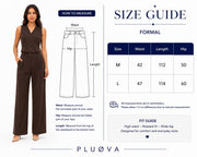 VELORA WIDE PANTS – BROWN