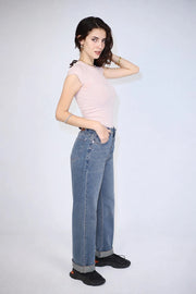 CLEO CUFF JEANS