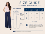 VELORA WIDE PANTS – NAVY