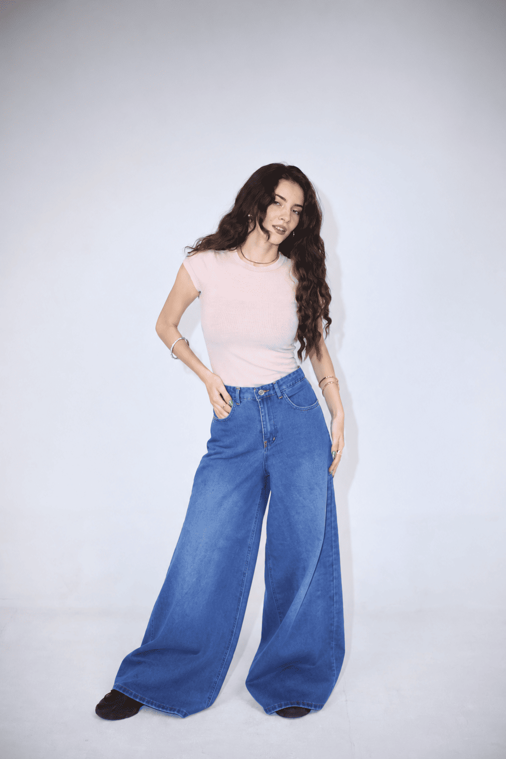 NORA WIDE JEANS