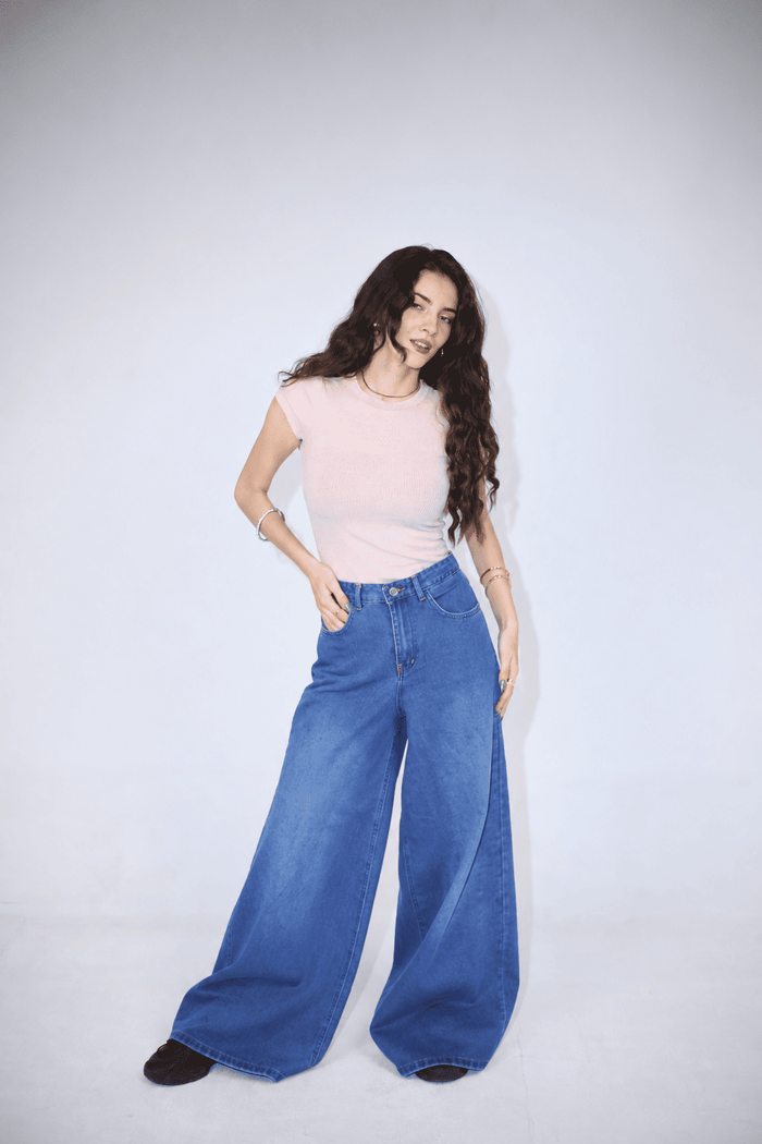 NORA WIDE JEANS