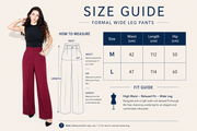 VELORA WIDE PANTS – BURGUNDY