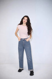 CLEO CUFF JEANS